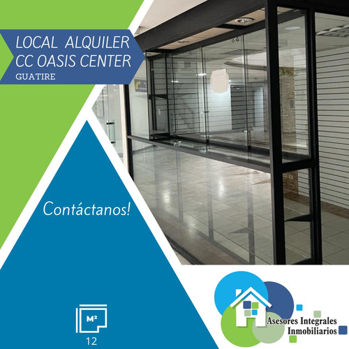 Guatire, Local Cc Oasis Center 90 (alquiler)