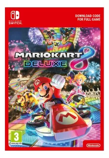 Mario Kart 8 Deluxe Standard Edition Nintendo Switch Digital