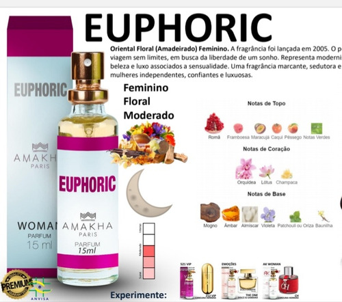 Perfume Euphoric Amakha Paris 15ml