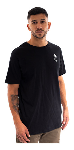 Imagen 2 de 8 de Polera De Hombre Hang Loose Spirits Sun & Moon Negro