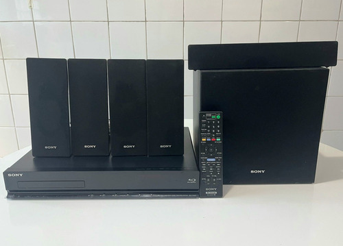 Home Theatre Sony Blu Raydvd Hdmi Import Usa 110v No Envio Negro 0 (Usado)