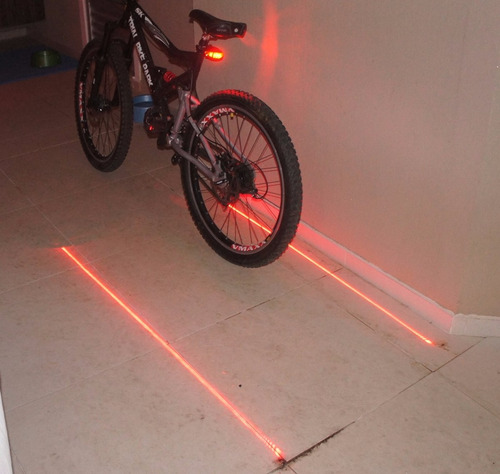 Sinalizador Traseiro Led Para Bicicleta