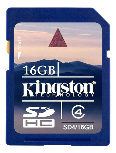 Memoria Sd 16gb Kingston Sd4/16gb