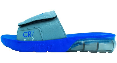 Imagen 2 de 4 de Sandalias Casual Cr7 Azul/gris Cr708ag Moletto
