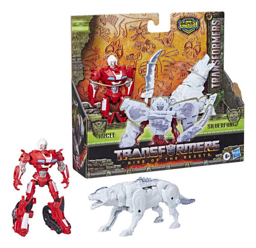 Figura De Acción Transformers Combiners Arcee Y Silverfang