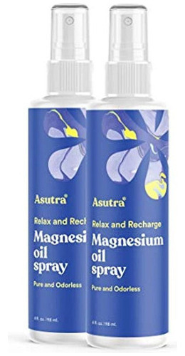  Paquete De 2 Botellas De Valor - Pure Zechstein Magnesium Oi