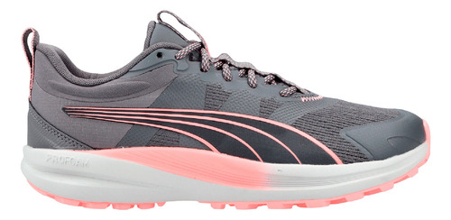 Tenis Puma Reedem Trail Senderismo Montaña Mujer - Gris