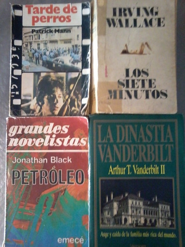 4 Libros. Best Sellers. Novelas Atrapantes.