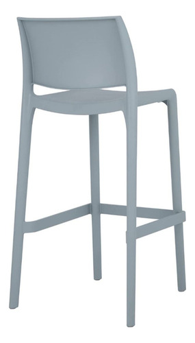 Silla Banco Plastico Lagoon Alto Azul Niebla 7211b9 B