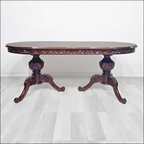 Comprar Mesa De Comedor Francés Luis Xvi Oval (6519)