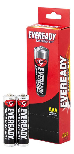 Pila Carbon Eveready Aaa X24