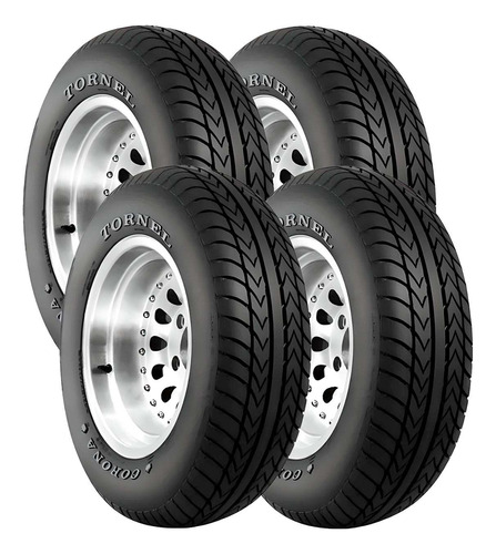 4 Llantas 185/70 R13 Tornel Corona 85s Msi