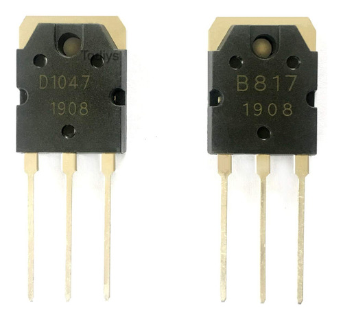 Todiys Par Para Pieza Silicon Npn Transistor