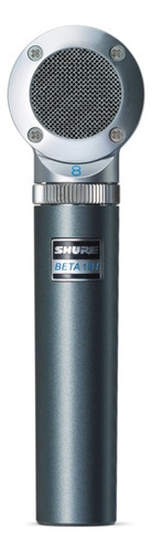 Micrófono Condensador Super Cardioide Shure Beta 181/s Color Negro/Plateado