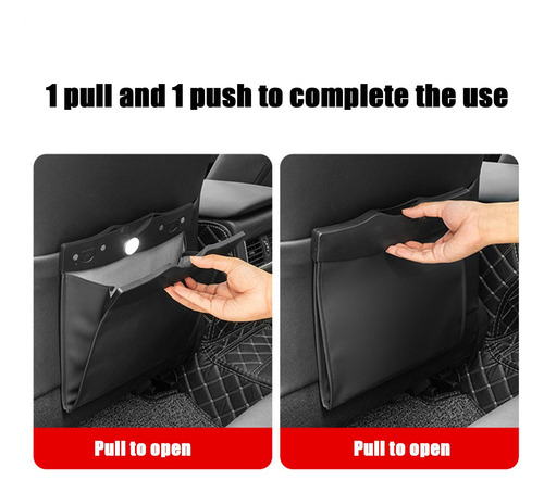 Cubo De Basura Para Coche Bolsa De Almacenamiento Para Cubo