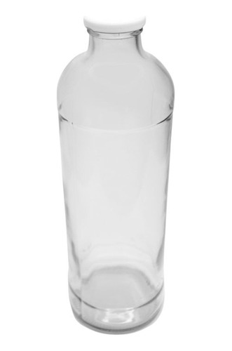 Botellas De Vidrio 1 Litro 1000 Ml Pack 25 Unidades C/tapa