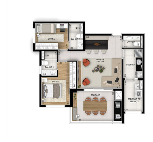 Imagem 25 de 29 de Cobertura Residencial Para Venda, Jardim Prudência, São Paulo - Co8954. - Co8954-inc