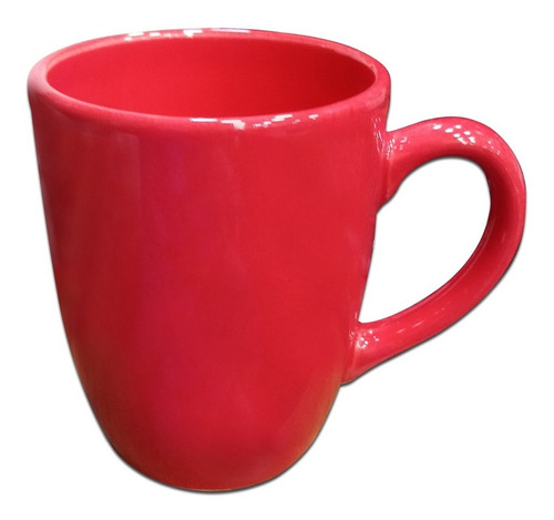 Jarro Mug Taza Bombe Ceramica 270ml Colores Pettish Online Color Rojo