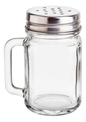Caja 144 Piezas Salero De Vidrio Mason Jar Liso 10 Ml