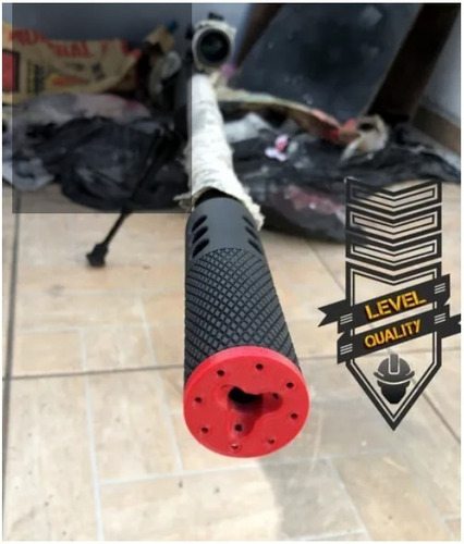 Supressor Silenciador Airsoft Ares Striker S1 Rosca Esq Ccw