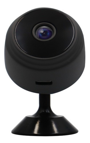 Mini Câmera Espiã A9 Segurança Wi-fi Full Hd Coibeu Cor Preto