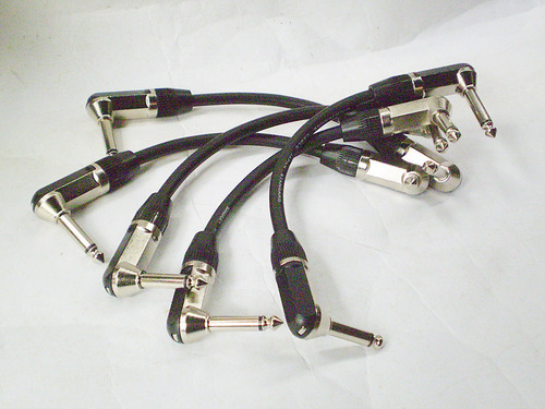 Cables Patch Conexion Entre Pedales (5 Unidades)