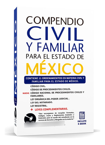 Código Civil Del Estado De Mexico (compendio Civil Edo.mex)