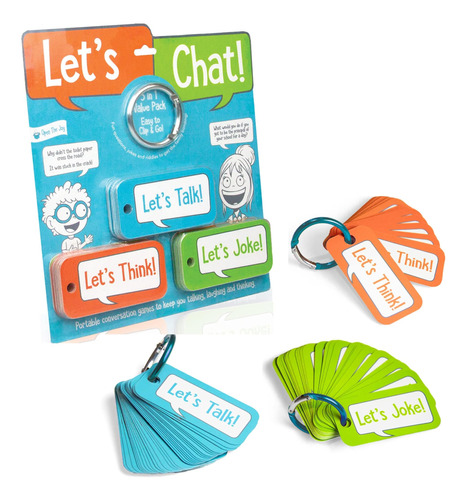 Open The Joy Lets Chat 3'1 Tarjetas De Inicio De Conversaci