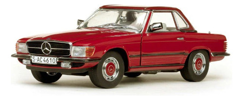 Mercedes Benz 350 Sl 1977 1:18 Sun Star Com Microbolha Ver