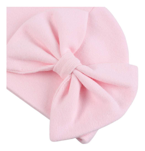 Gorro De Algodón For Bebé Recién Nacido Gorro Con Lazo