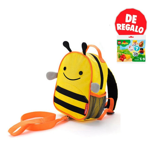 Mochila  Con Árnes Abeja Para Niños Zoo Skip Hop + Regalo