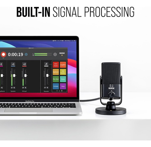 Micrófono Røde Nt-usb Mini Condenser Usb De Calidad De Estud