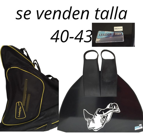 Monoaletas Leaderfins Pala Media Talla 40-43