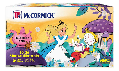 Té De Manzanilla - Anís Mccormick 20 Pzas
