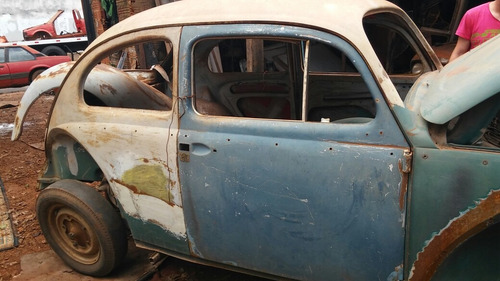 Volkswagen Fusca 1964 Carroceria Original Excelente Lata