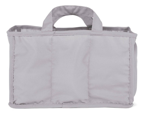 Bolsa organizadora de maternidad Chicco Easy Bag, color negro puro, diseño de tela lisa negra