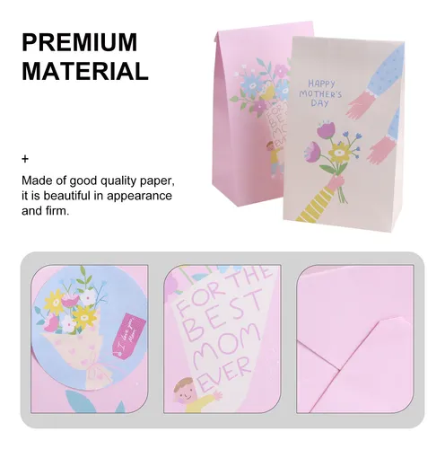 Bolsas De Papel Para Regalos Para El Día De La Madre, Bolsa