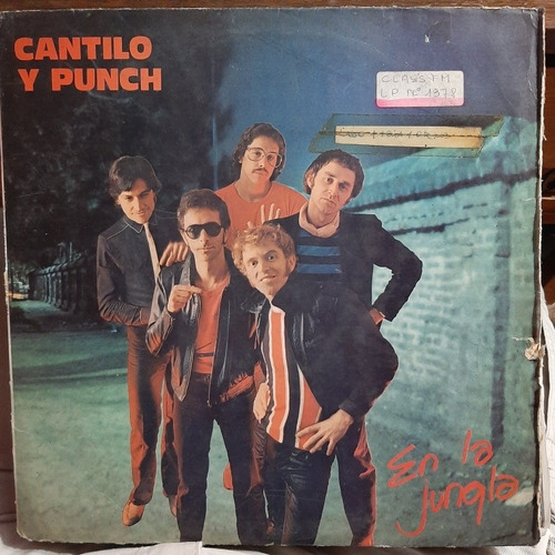 Vinilo Miguel Cantilo Y Punch En La Jungla + Insert Rn1