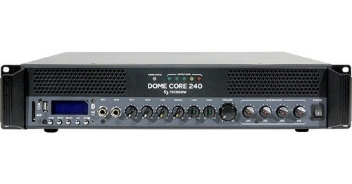 Amplificador Funcional Dome Core 240 Digital 100v Tecshow C