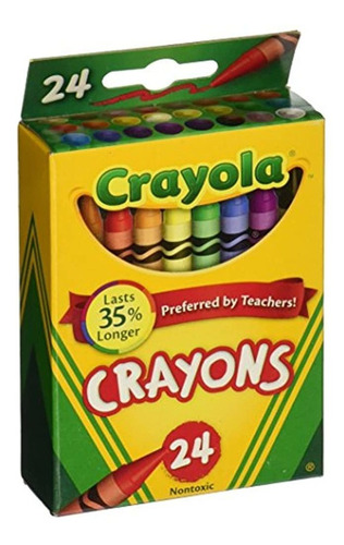 Crayola Crayons 24 Count 6 Pack