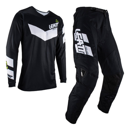 Conjunto Motocross Leatt - Ride Kit 3.5 Black