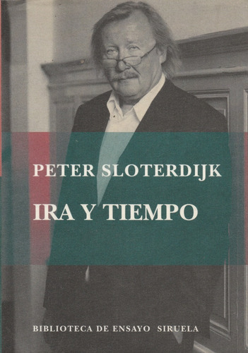 Ira Y Tiempo Por Peter Sloterdijk