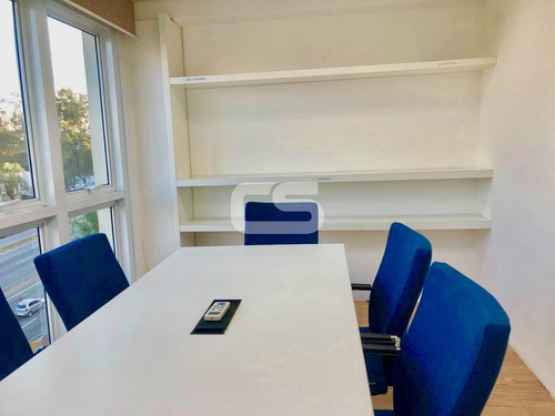 Imagem 4 de 14 de Sala Comercial Toda Mobiliada No The Square Granja Viana