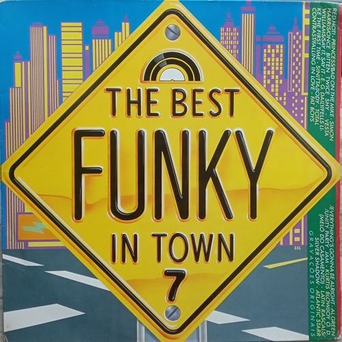 Lp-the Best Funky In Town Vol Vii ( Raridade De 1988 ) Excel