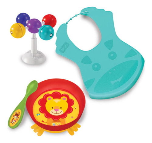 Bimbi Set Aprendiendo A Comer 4 En 1 Plato Bebe