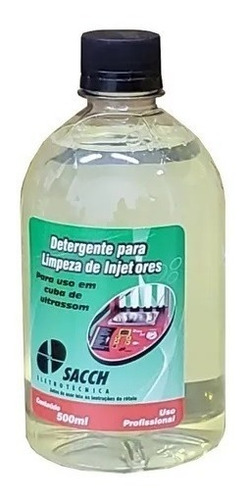 Imagem 2 de 3 de Kit Fluido E Detergente Para Maquina Limpeza De Bico Sacch