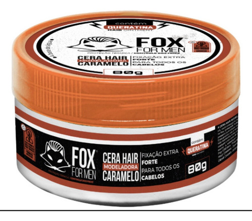 Pomada Fox Modeladora Caramelo - Fox For Men 80g