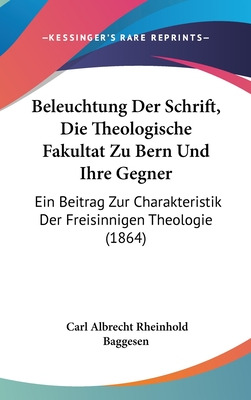 Libro Beleuchtung Der Schrift, Die Theologische Fakultat ...