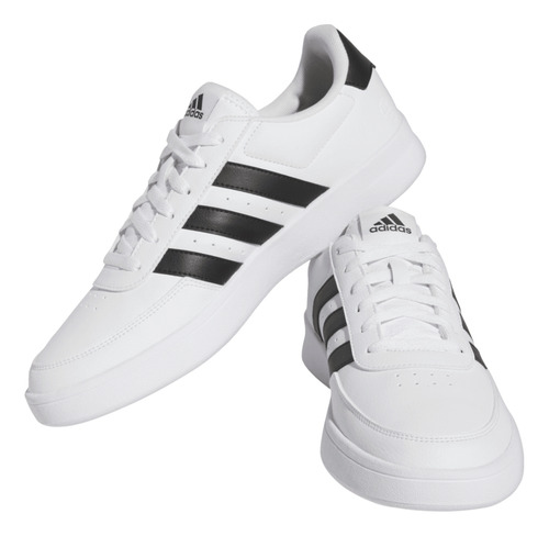 Tenis adidas Hombre Caballero Breaknet 2.0 Classic Blanco Casual