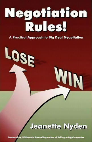 Negotiation Rules, De Jeanette Nyden. Editorial Sales Gravy Press, Tapa Blanda En Inglés